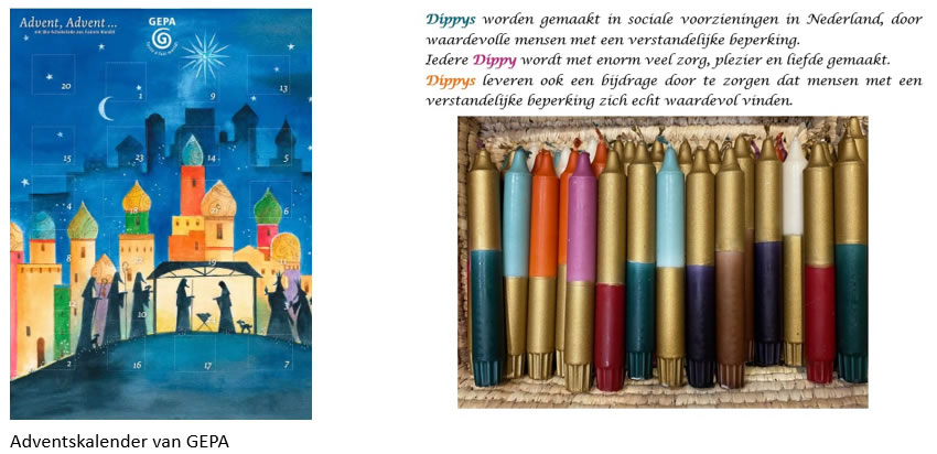 Adventskalender en dippy 2025