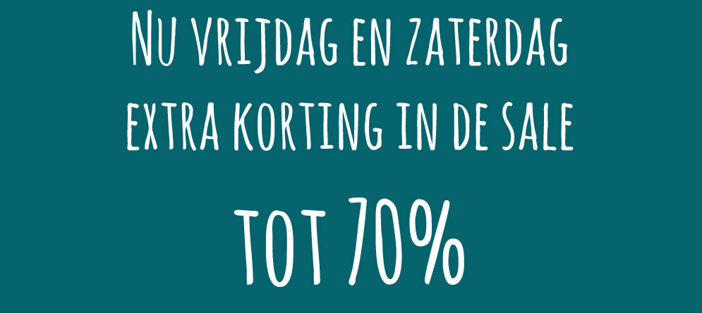 extra korting sale